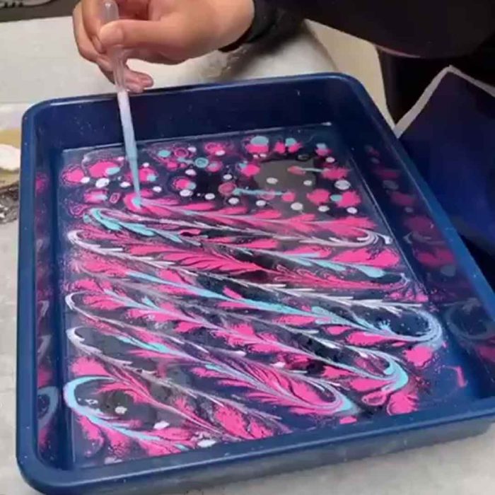 Marbling Art Seratan Studio